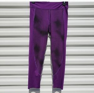 Second Skin purple compression leggings/tights